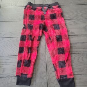 Arizona Jean Company Red and Black Kids Pajama Bottoms